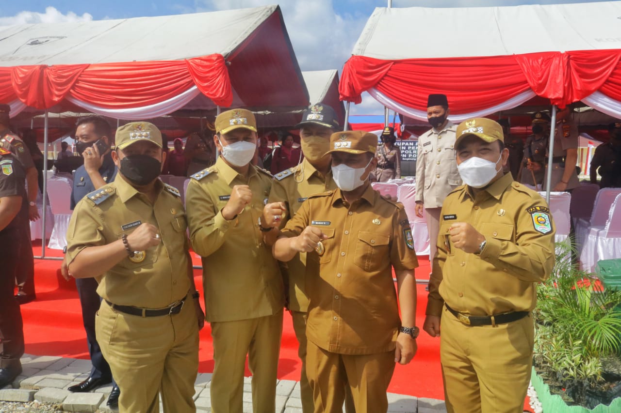 Hadiri Diktukba, Husni Merza Ucapkan Selamat