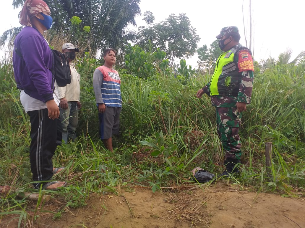 Koptu K Manullang Pastikan, Masyarakat Pinang Sebatang Tidak Bakar Lahan
