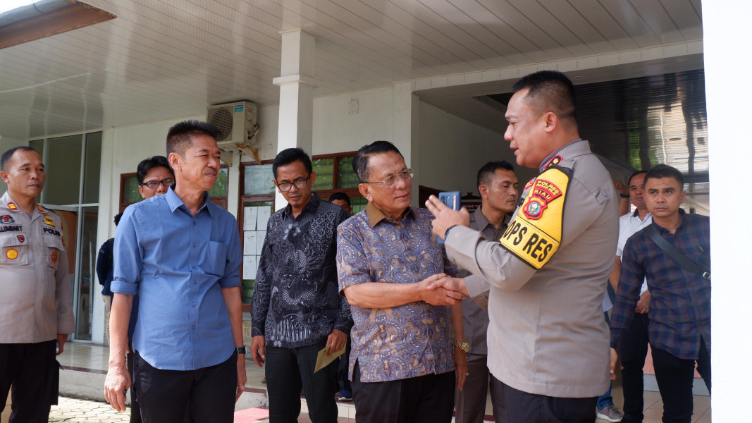 Cooling Sistem Tekan Potensi Konflik Pilkada ,Ini Di lakukan Polres Rohil