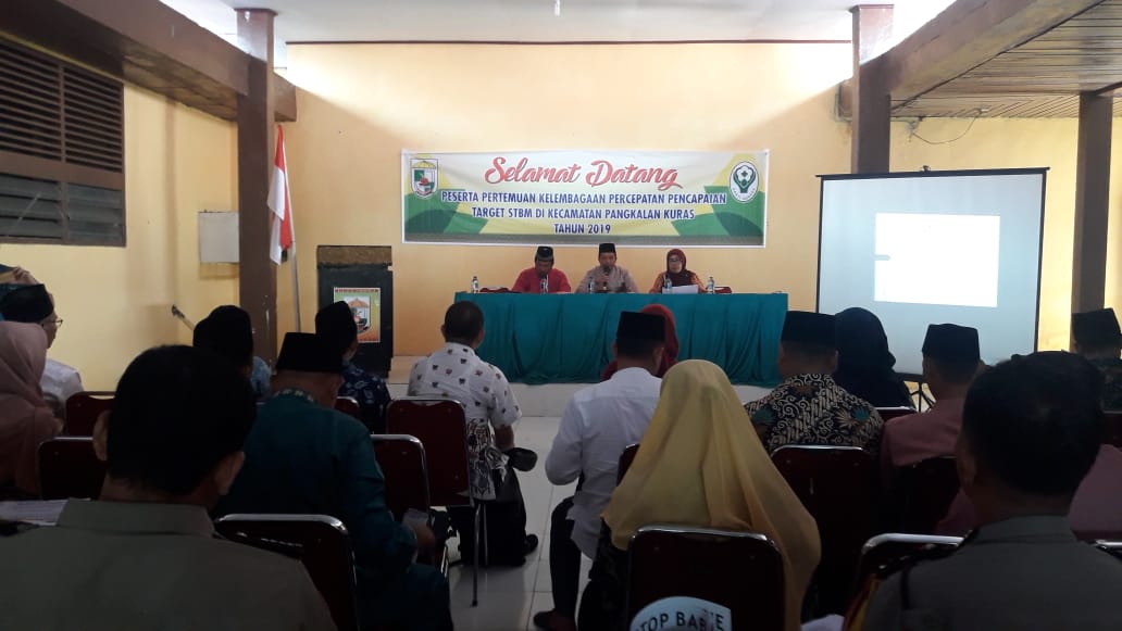 Buka Sosialisasi STBM, Ini Kata Camat Pangkalankuras