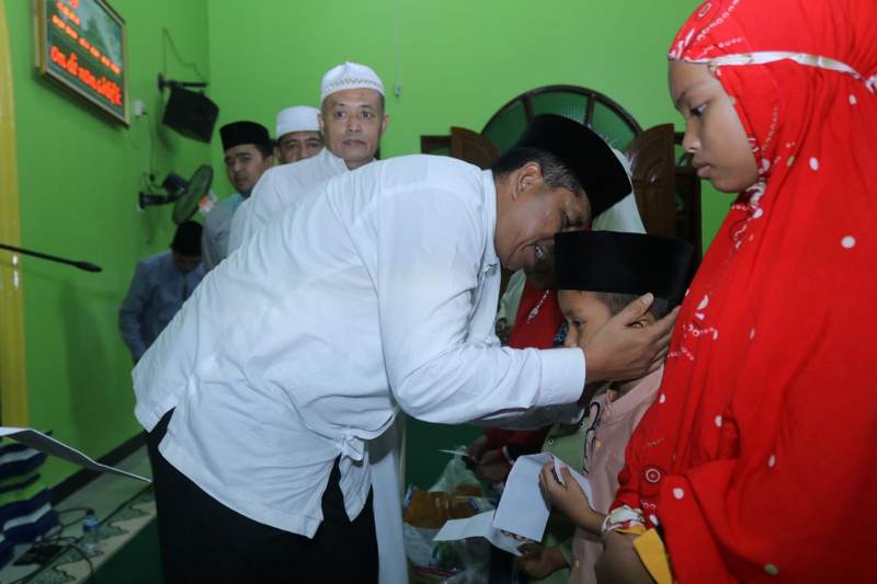 Serap Aspirasi Masyarakat, Bupati Siak Lakukan Safari Ramadhan di Banjar Seminai