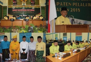 HUT Pelalawan ke 19, DPRD Pelalawan Gelar Sidang Paripurna Istimewa