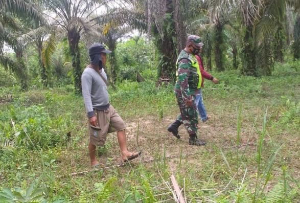 Serda Venus Luberto Ajak Masyarakat Perawang Barat Pantau Titik Api