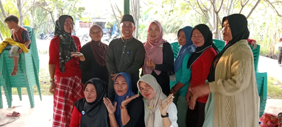 DPRD Rohil Basiran Nur Efendi Temui Konstituen, Masyarakat Keluhkan Masalah Banjir