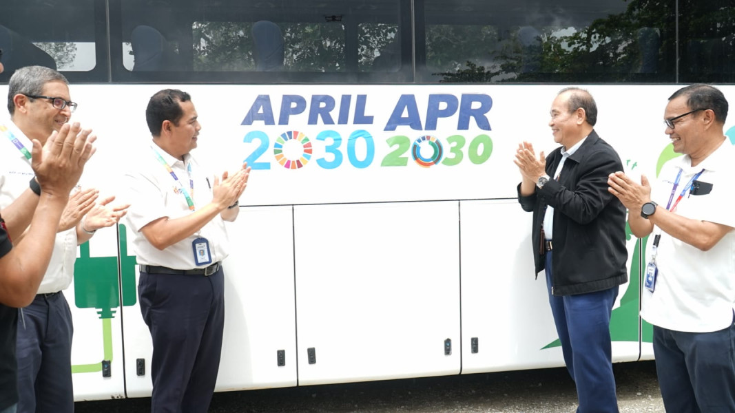 Komitmen Kurangi Emisi Karbon, RAPP Tambah 8 Bus Listrik dari VKTR