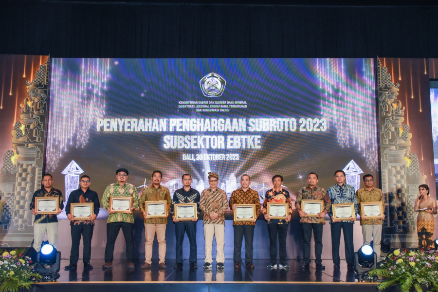 Unggul dalam Manajemen Energi, PT Pertamina EP Zona 9 Terima Penghargaan Subroto 2023