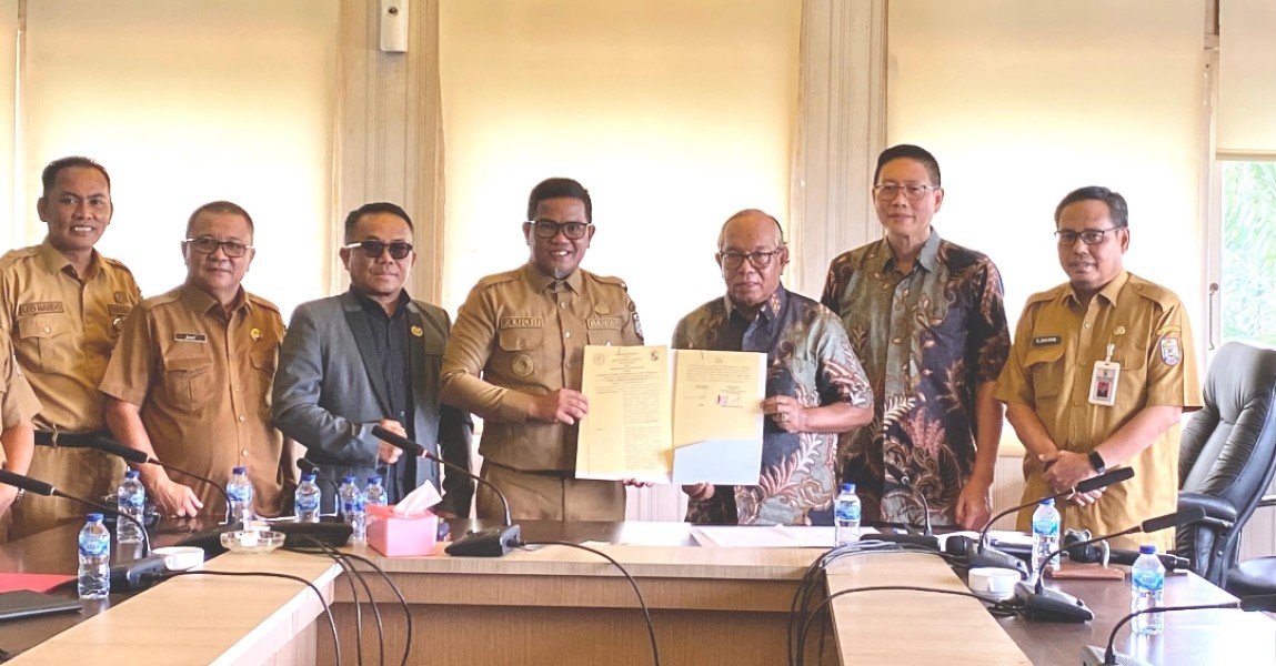 Pemkab Pelalawan Jalin Kerjasama Pengembangan SDM Dengan IBTPI