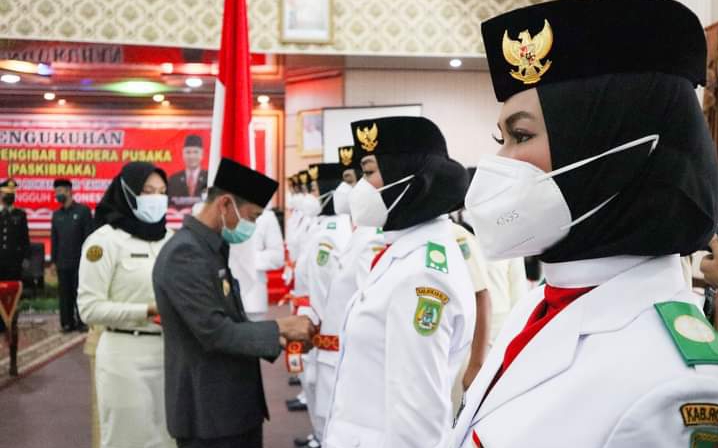 Paskibraka Rohil Dikukuhkan