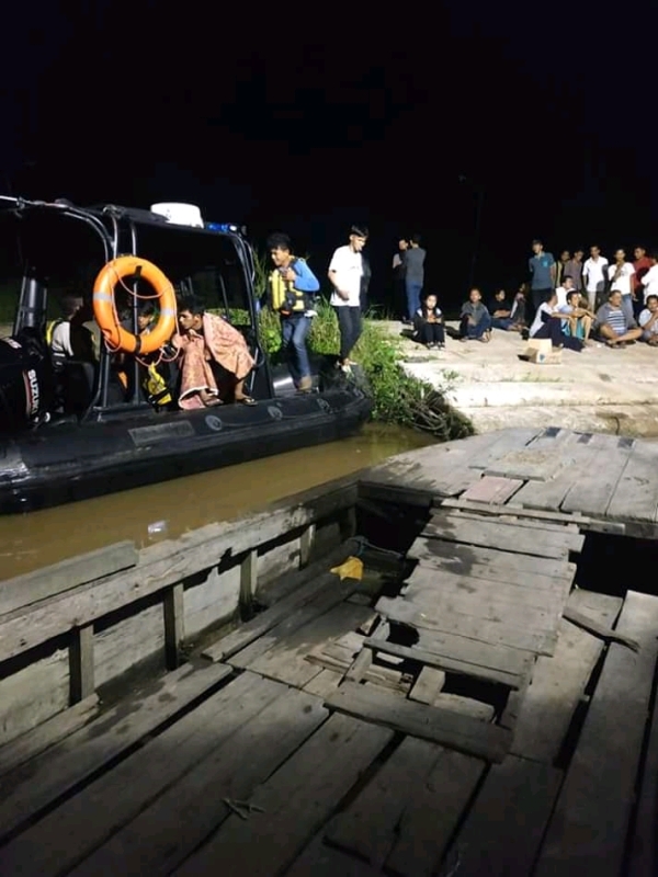 Terjun di Jembatan Maredan, Jasad Mangapul Belum Ditemukan