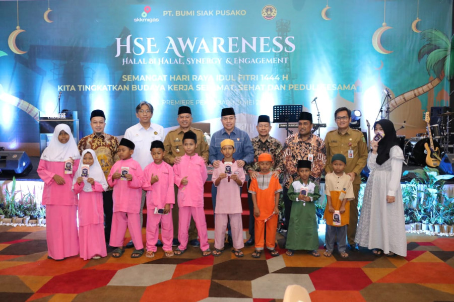 Alfedri Hadiri Halal BI Halal HSE Awareness PT BSP