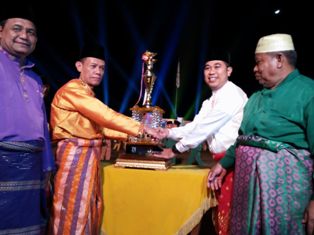 Kecamatan Bandar Sei Kijang Juara Umum MTQ Kabupaten Pelalawan Ke XVI