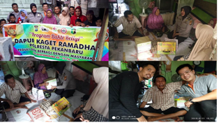 HUT Bhayangkara, Polresta Pekanbaru Laksanakan Giat Dapur Kaget Ramadhan