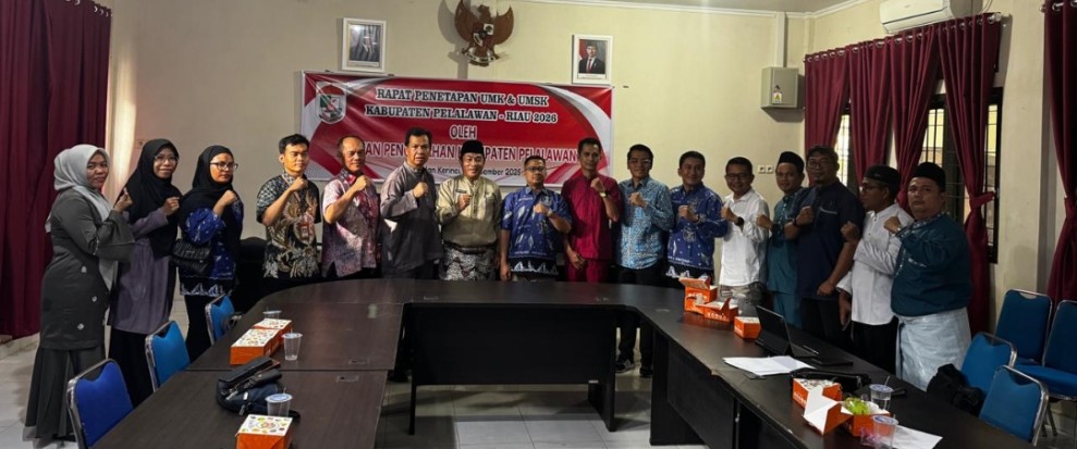 2026, UMK Pelalawan Sebesar Rp. 3.89 Juta