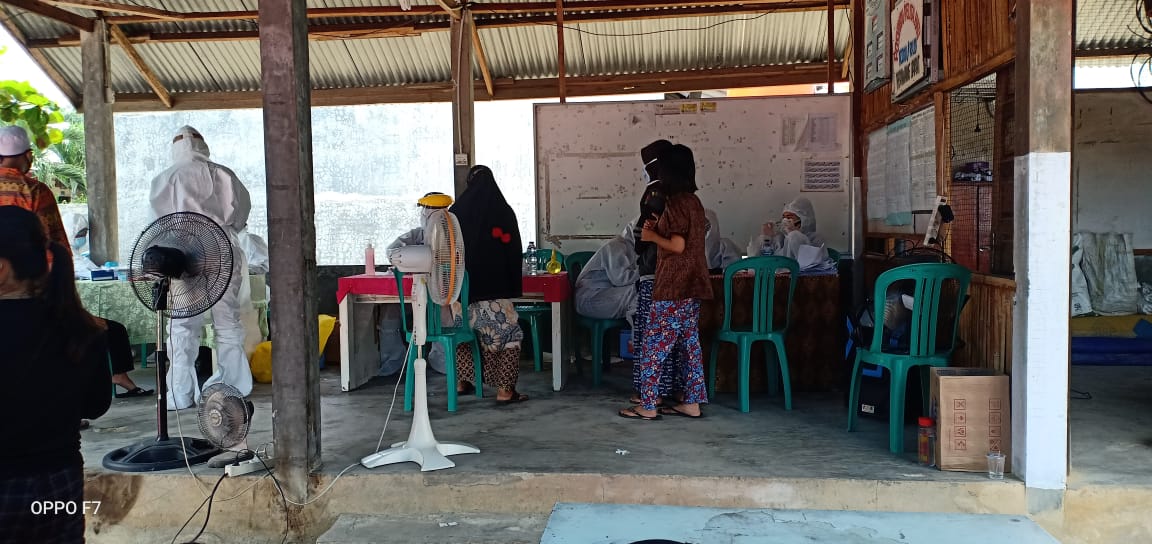 107 Orang Warga Tualang Regency di Rapid Test, Drg Nedra: Semuanya Non Reaktif