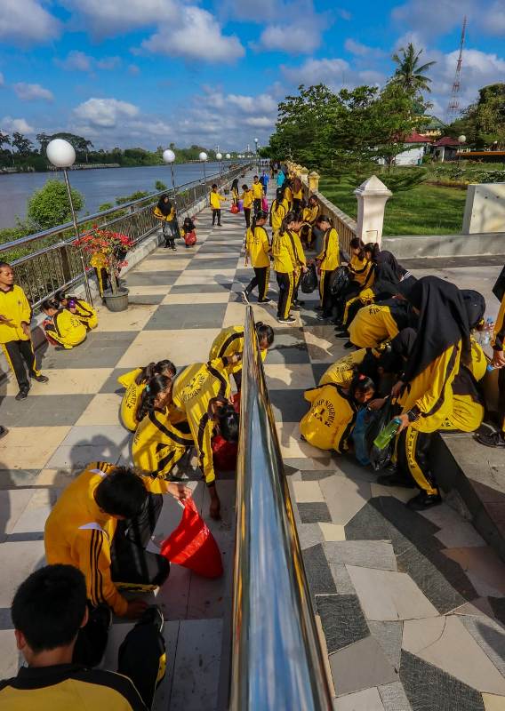 Sempena HPSN 2019 di Siak, 1500 Peserta Ikuti Apel Dan Goro