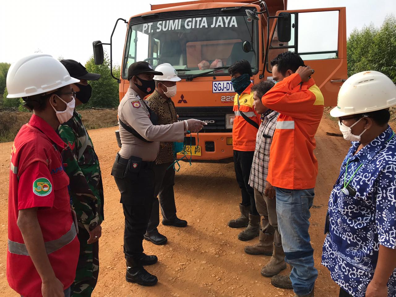Karyawan PT RAPP Sungai Mandau Diwajibkan Ikuti Prokes