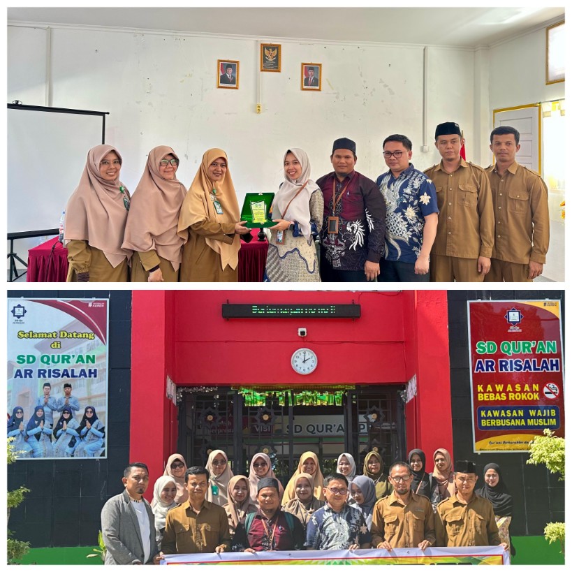 Timba Ilmu, SD Qur'an Tuah Negeri Kunjungi SD Qur'an Ar-Risalah di Padang