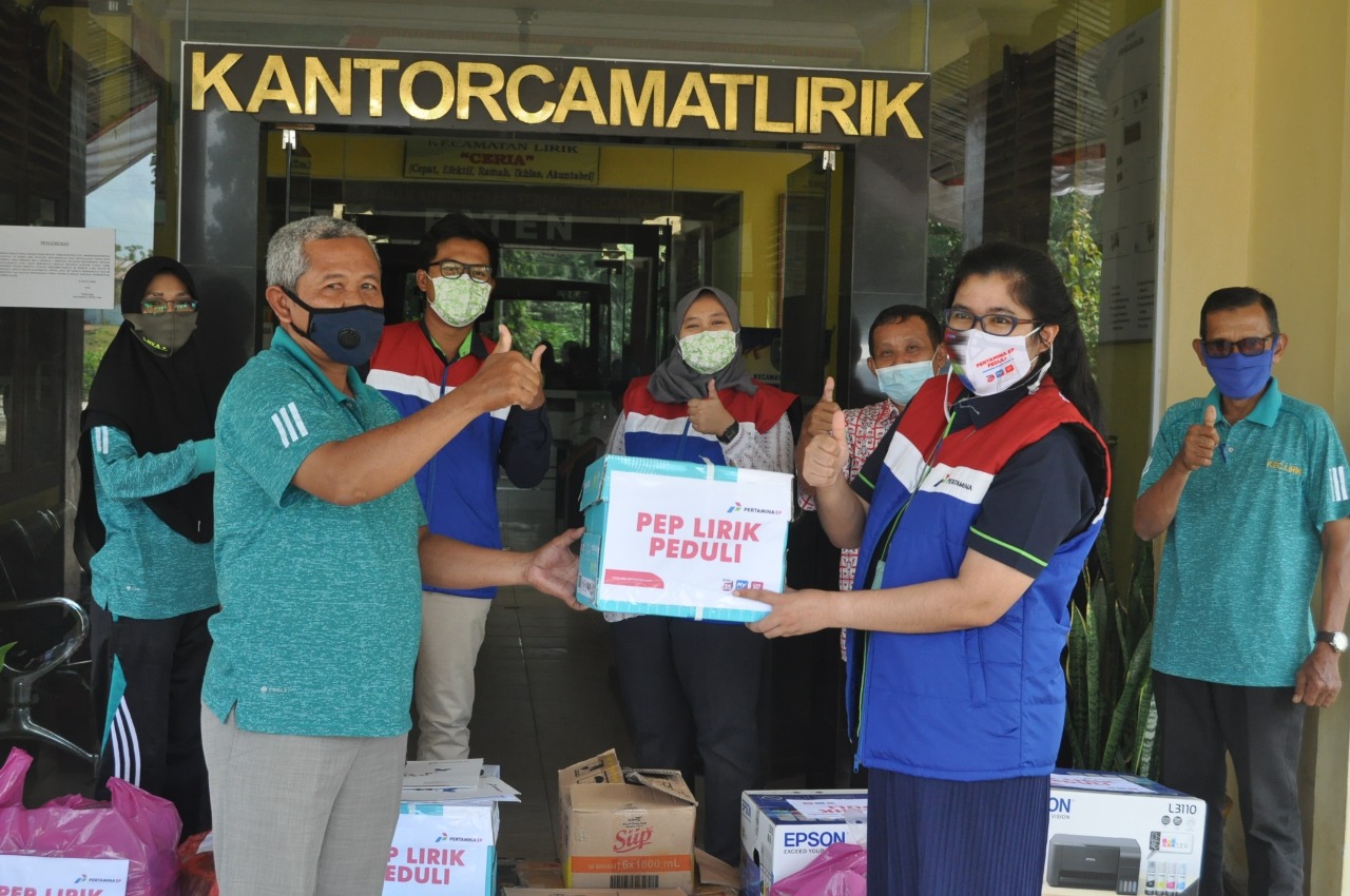 Pertamina EP Lirik Field Kembali Salurkan Bantuan di Kecamatan Lirik