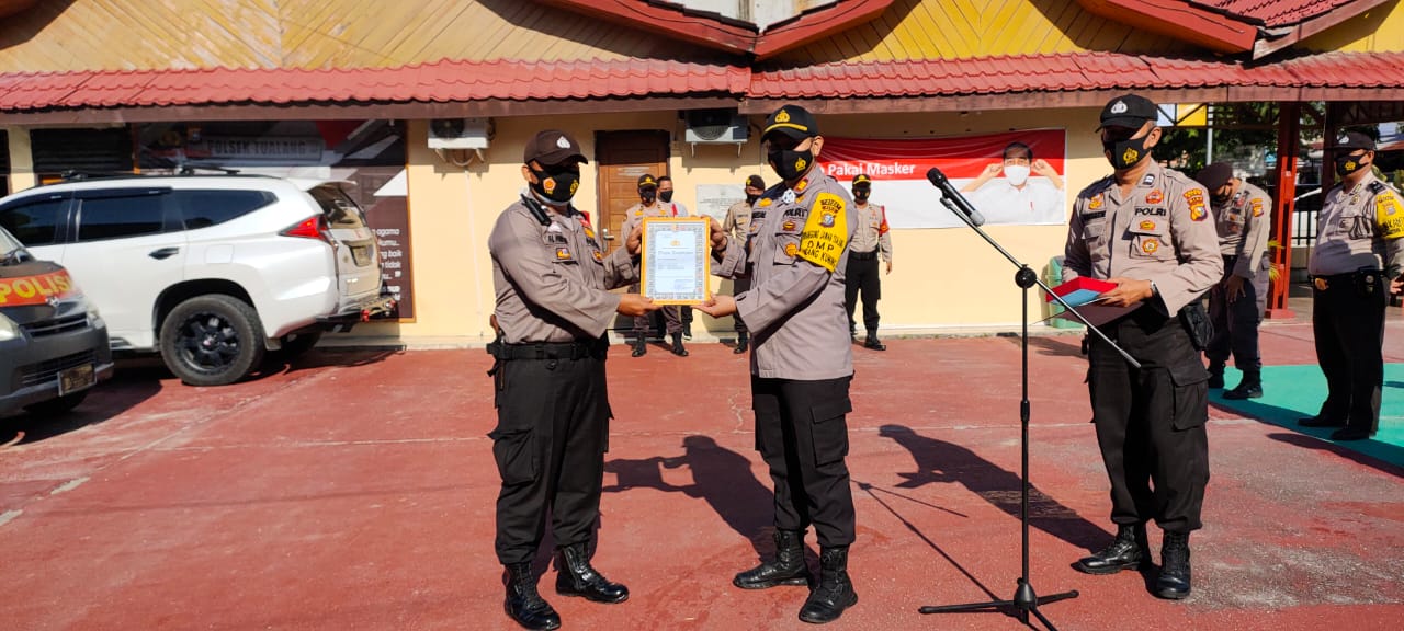 Kasi Humas Polsek Tualang Diberi Reward, Ada apa ?