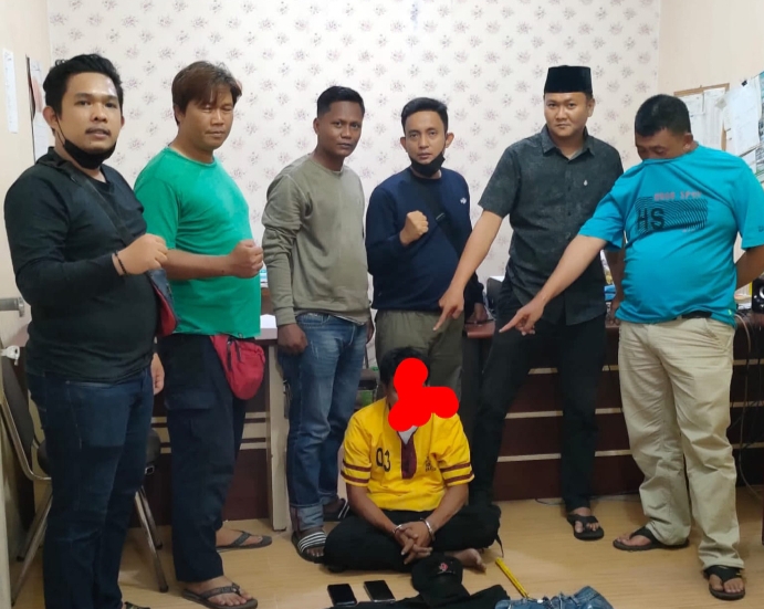 Polisi Ringkus Mantan Resedivis di area Bakar Tongkang Bagansiapiapi
