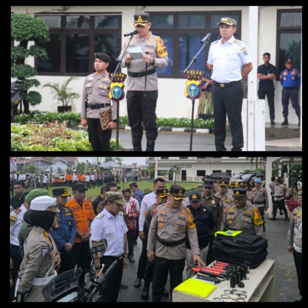 Wabup Husni Tamrin Hadiri Apel Gelar Pasukan Operasi Ketupat Lancang Kuning 2025