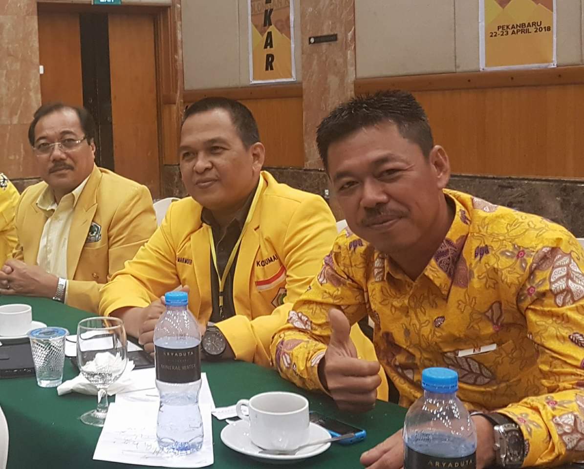 Afrizal Sintong Kader Muda Terbaik Golkar Rohil