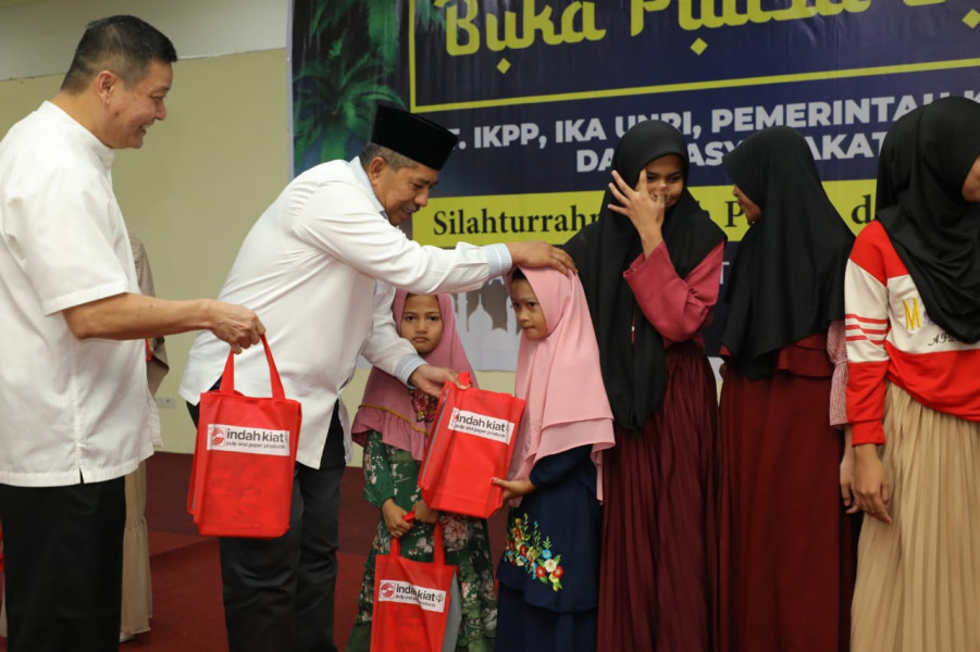 Bupati  Alfedri Apresiasi PT IKPP Perawang Atas Program Rutin Yang Telah Dilakukan