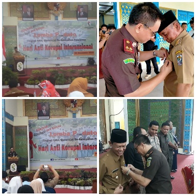 Kejari Gelar Lomba Pidato Tingkat SMA Se Kabupaten Pelalawan
