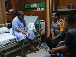 Wakapolresta Kunjungi Ustadz Dasman Yahya