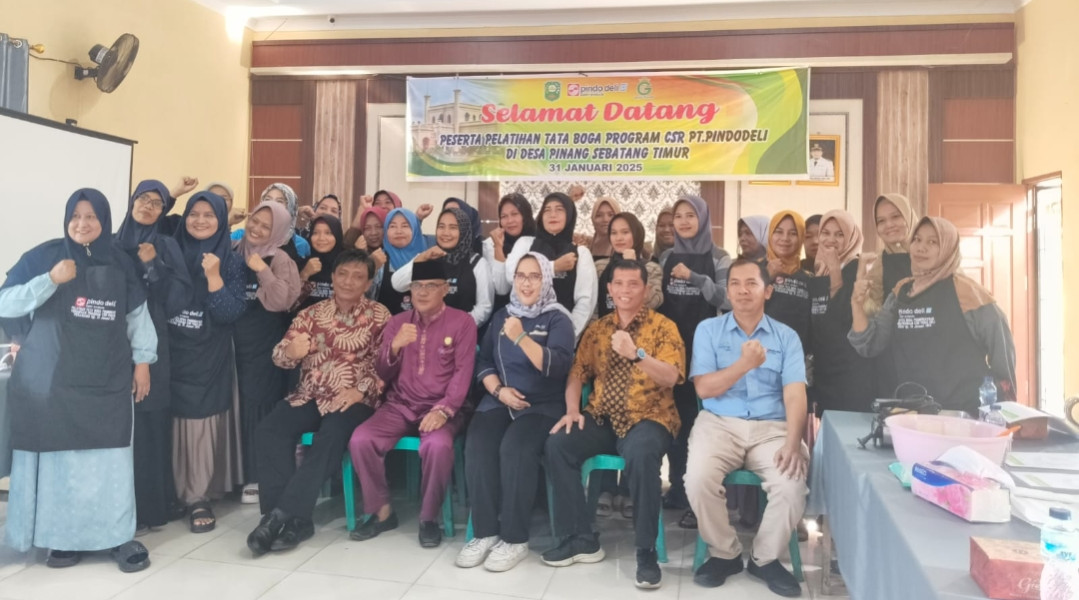 CSR PT Pindo Deli Perawang Gelar Pelatihan Pembuatan Cake Ekonomis Dengan Rasa Premium