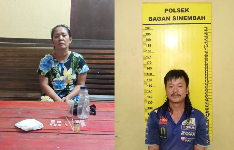 Berperan Sebagai Pengedar, Seorang IRT Dan Aseng Diborgol Polisi