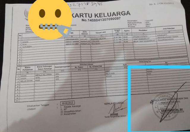 Warga Perawang Barat Disuruh Pulang Dan Urus Baru