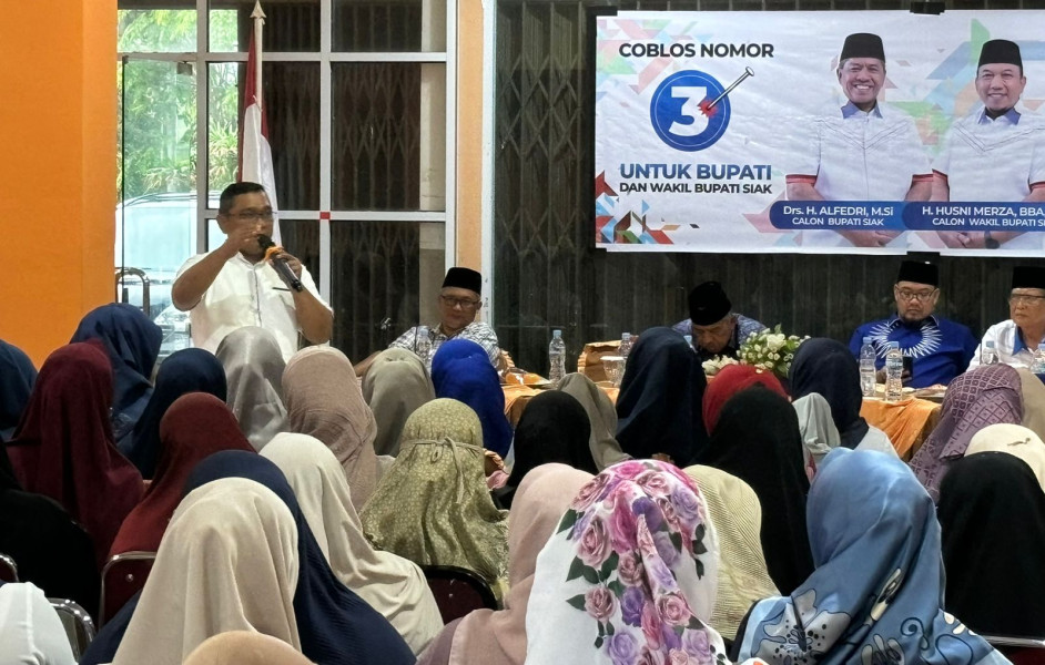 IKMR Siak Dukung Alfedri-Husni Jadi Bupati Siak Dua Periode