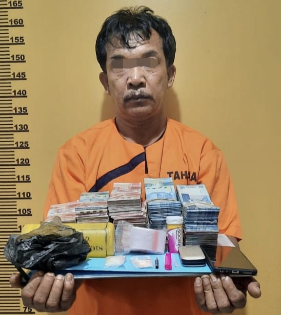 Pengedar Sabu Asal Desa Pekanheran, Diamankan Polres Inhu, BB 7,97 Gram dan Uang 200 Juta