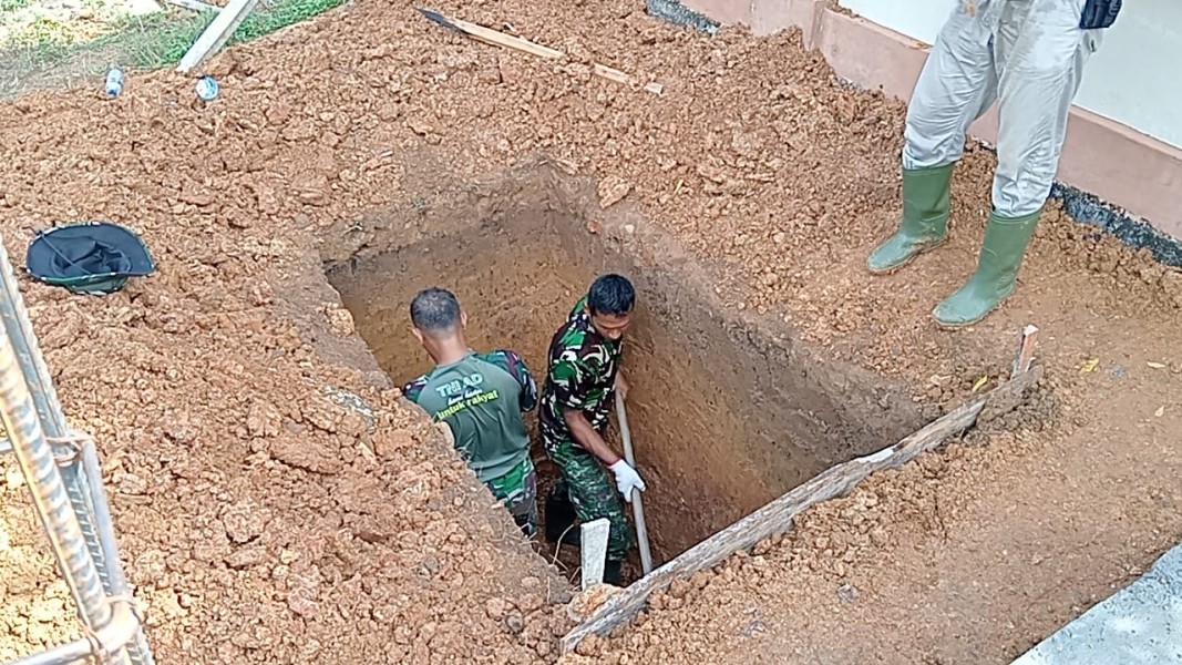 Satgas TMMD Kodim 0102/Pidie Kebut Pembangunan 5 Unit MCK, Hadirkan Sanitasi Layak bagi Warga Desa Lhok Panah dan Blang Cot