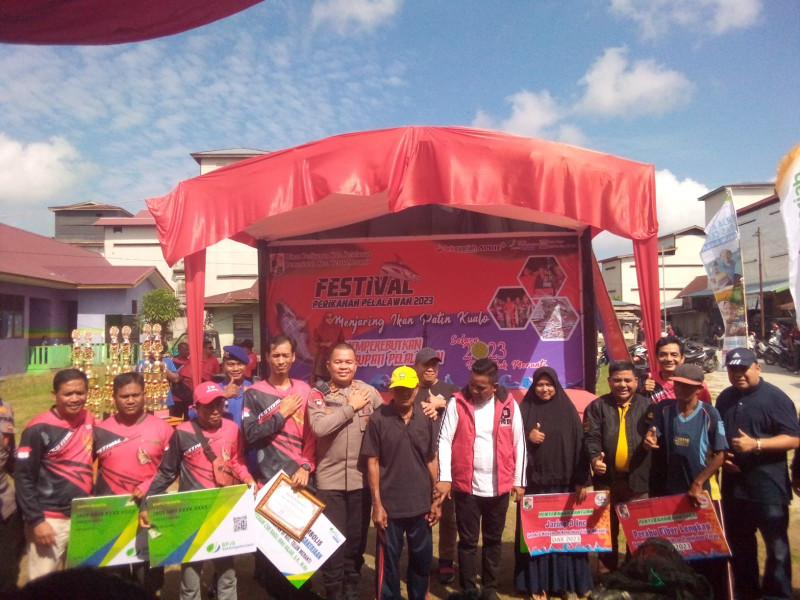 Hadiri Festival Perikanan di Teluk Meranti, Kapolres Himbau Masyarakat Tetap Jaga Keamanan