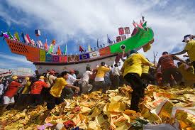 Tahun Depan Festival Bakar Tongkang Rohil Akan Tampil di TMII