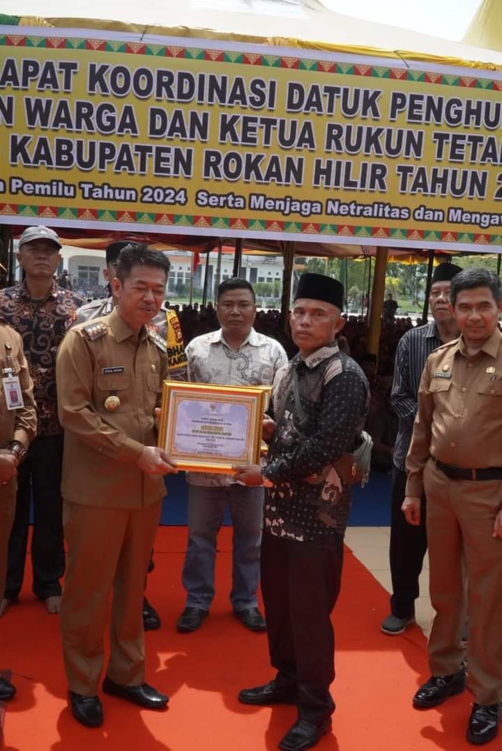 Jelang Pemilu 2024, Pemkab Gelar Rakor RT dan RT Se Rohil