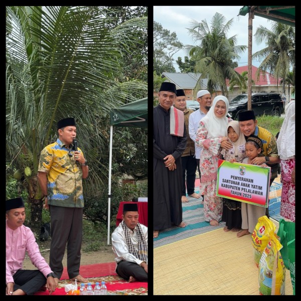 Safari Ramadhan di Bandar Seikijang, Wabup Husni Tamrin Berbuka Puasa di Rumah Warga