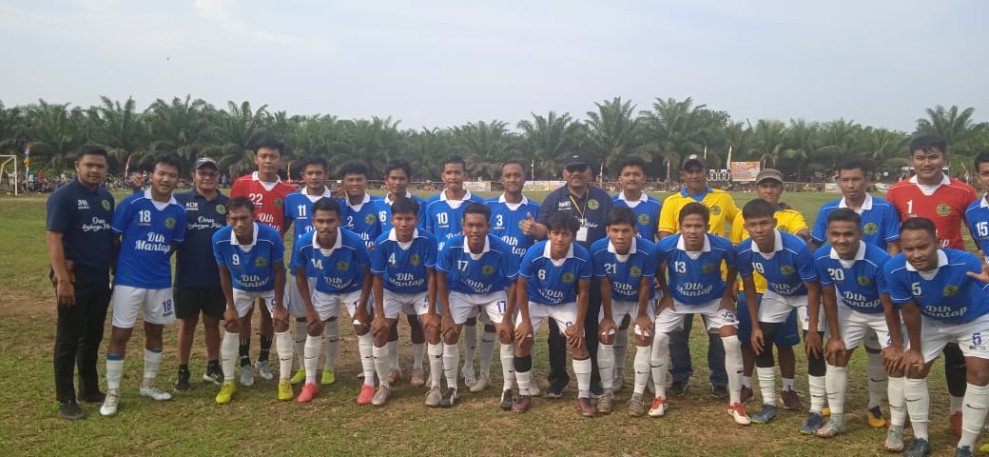 Rebut Piala Gubernur Riau ,Tim DLH Rohil, Kalah Tim Cikampak FC  Skor 2-0