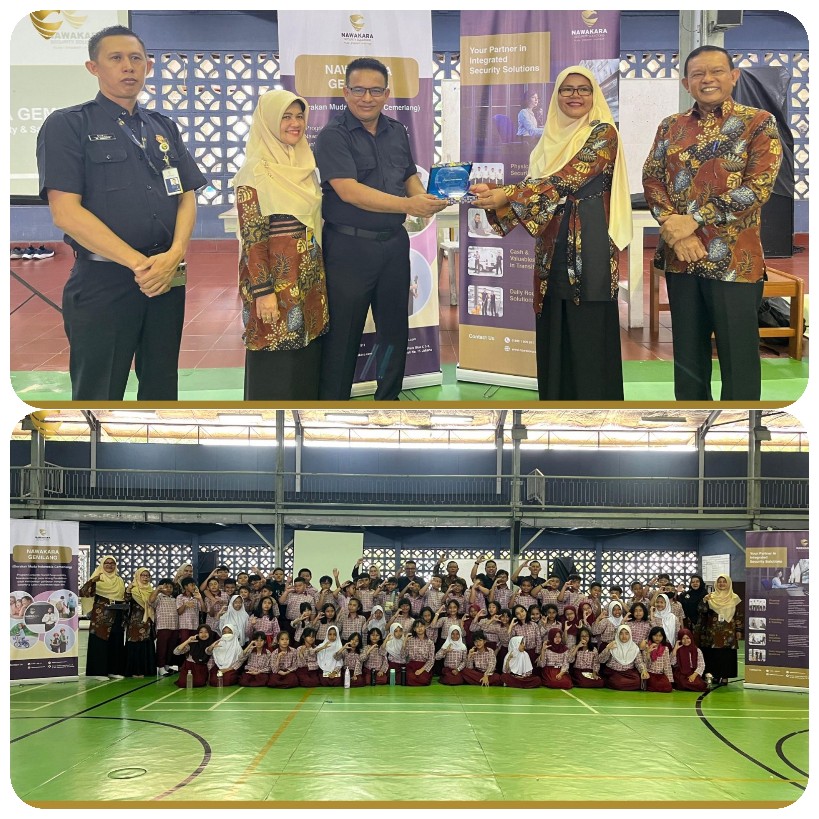 Perkuat Fondasi Keamanan dan Keselamatan Sejak Dini, Nawakara Gemilang Gencarkan Literasi Bagi Murid Sekolah Dasar di Area Sekitar Proyek