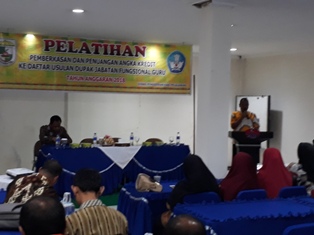 Banyak Guru Kurang Paham, Dinas Pendidikan Gelar Pelatihan DUPAK Bagi Guru