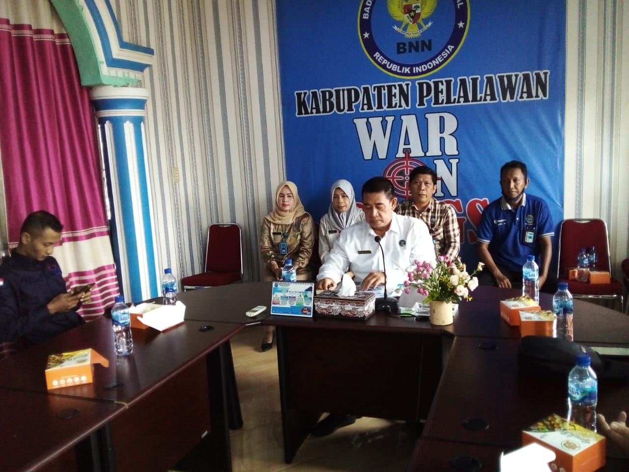 BNNK Pelalawan Gelar Press Realese Hasil Kinerja Tahun 2022