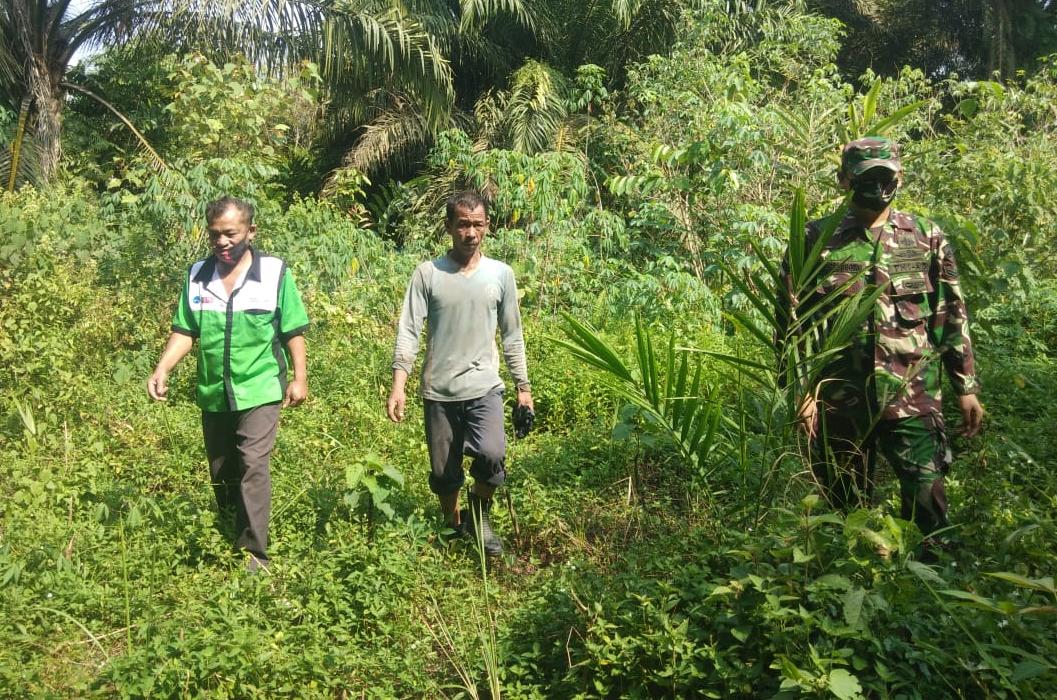Sertu Alexander Sigalingging Imbau Masyarakat Tidak Membakar Lahan