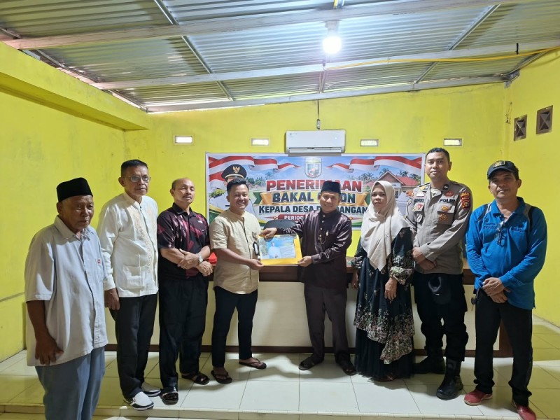 Dapat Dorongan Tokoh Masyarakat dan Pemuda, M. Tahir Kembali Maju di Pilkades Dundangan