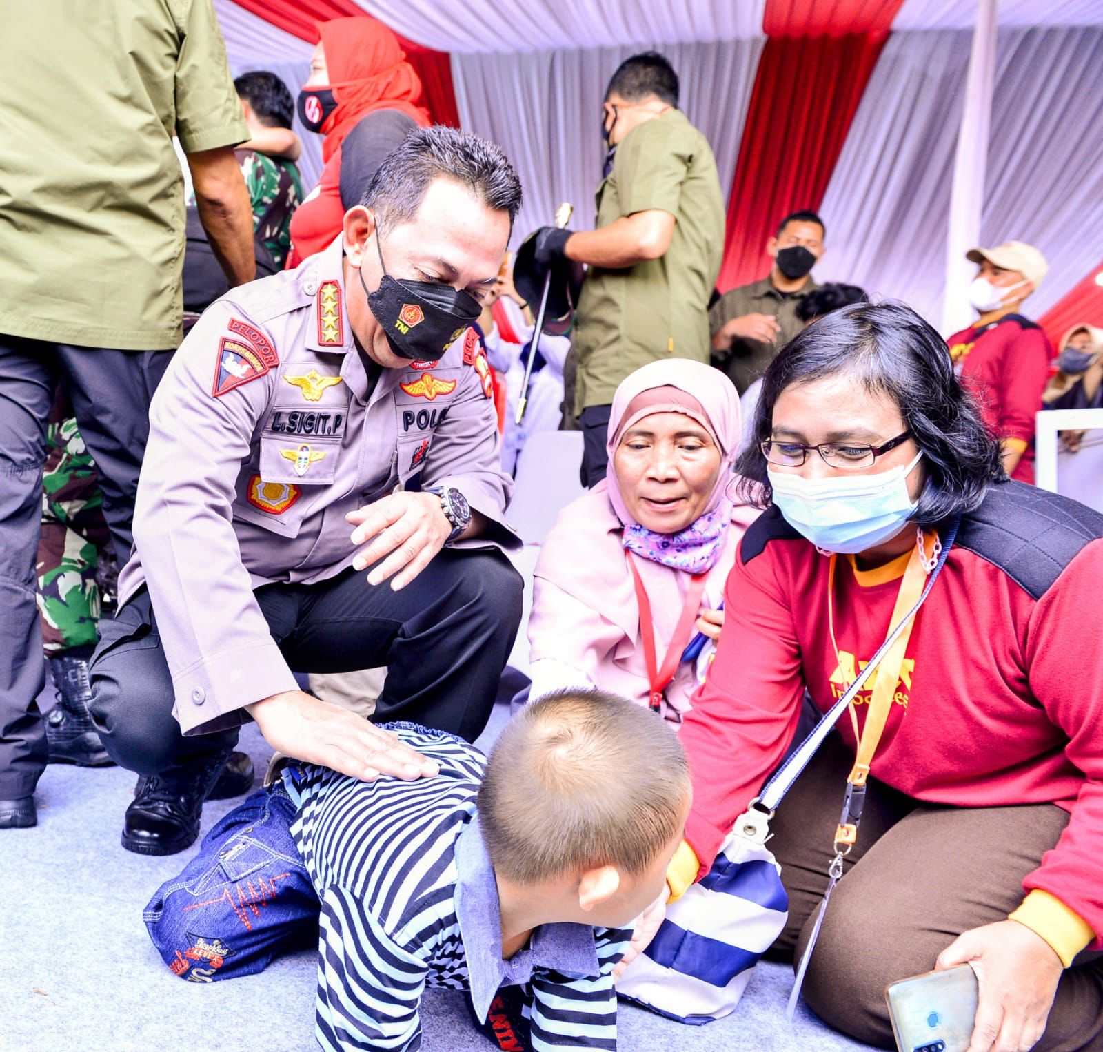 Kapolri Beri Dukungan Psikososial ke Anak Terdampak Covid-19