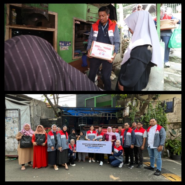 Peduli untuk Sesama, Gerak Cepat Elnusa Bantu Korban Banjir Jabodetabek