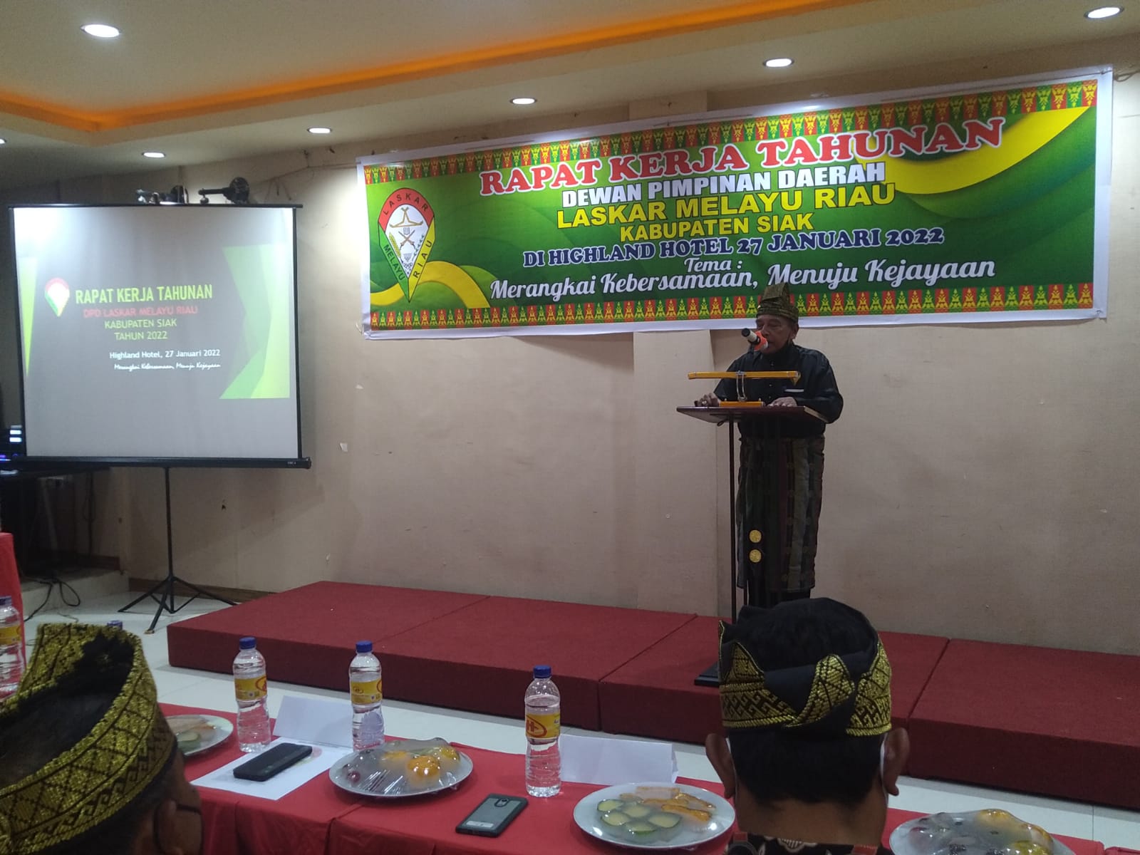 Rakerta DPD LMR Pertama Se Riau, Sekda Arfan: Kita Jangan Mati di Lumbung Padi