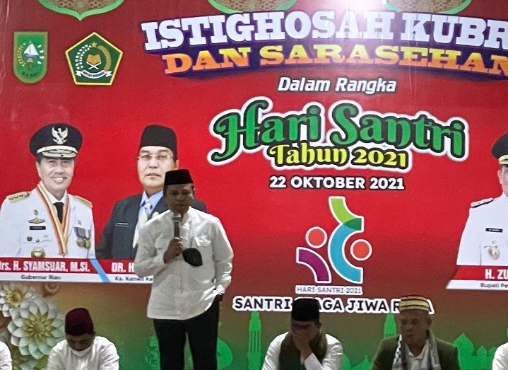 Abdul Wahid Sebut Ponpes dan Santri Merupakan Benteng Negara Indonesia