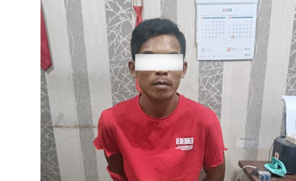 Polsek Bangko Ungkap Pengedar Narkotika Pejalan Kaki Di Kota Bagan Siapi-api